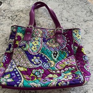 EUC Vera Bradley Heather pattern tote bag